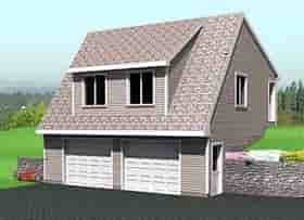 Plan 67300 - 715 Square Feet