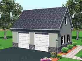 Plan 67304 - 512 Square Feet