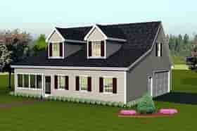 Plan 67307 - 1005 Square Feet