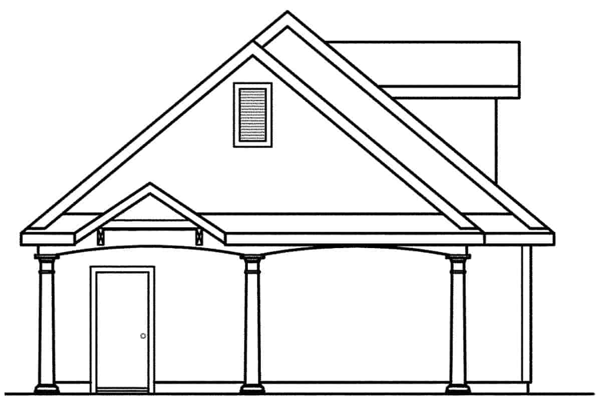 Garage Plan 69758 - 3 Car Garage Picture 2