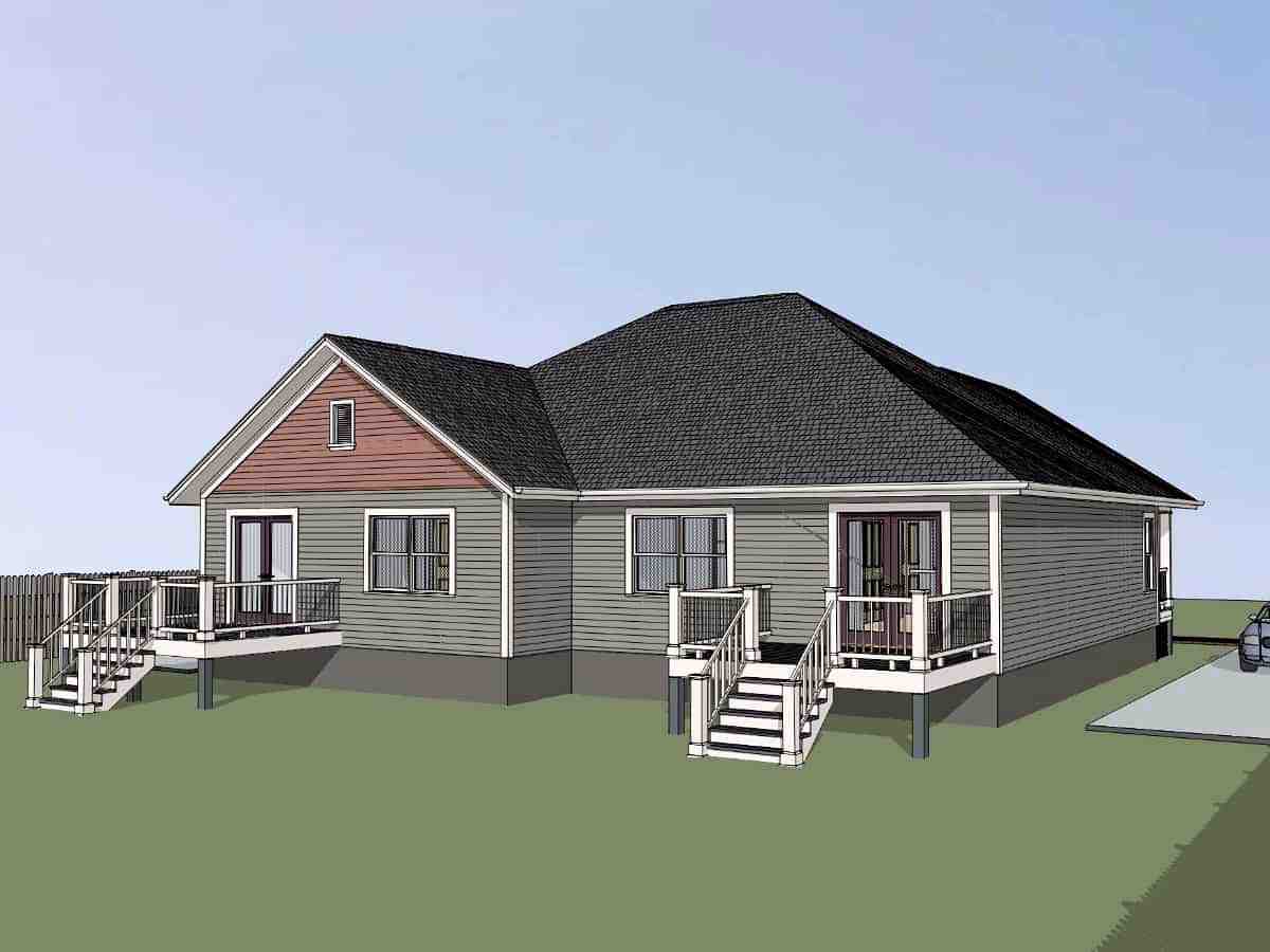 Multi-Family Plan 72782 Picture 2