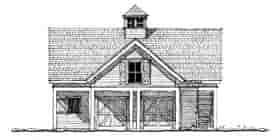 Plan 73823 - 875 Square Feet