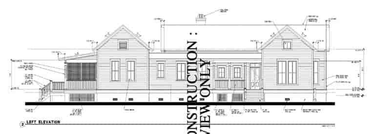 Plan 73858 | Historic Style with 3 Bed, 3 Bath