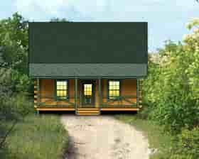 Plan 74104 - 917 Square Feet