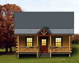 Plan 74108 - 744 Square Feet