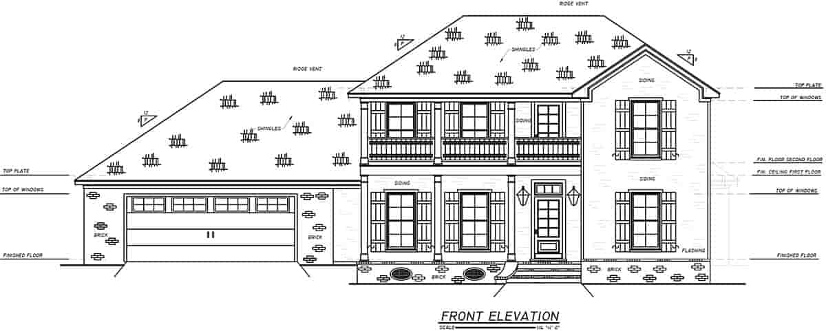 House Plan 74653 Picture 1