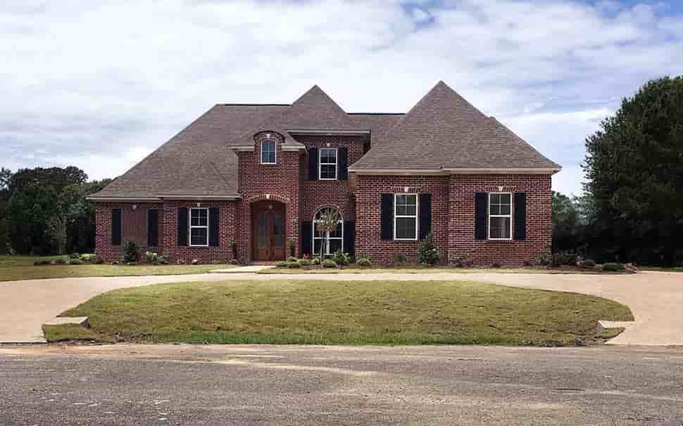 Acadian, French Country, Traditional House Plan 74684 with 3 Bed, 4 Bath, 3 Car Garage Picture 4