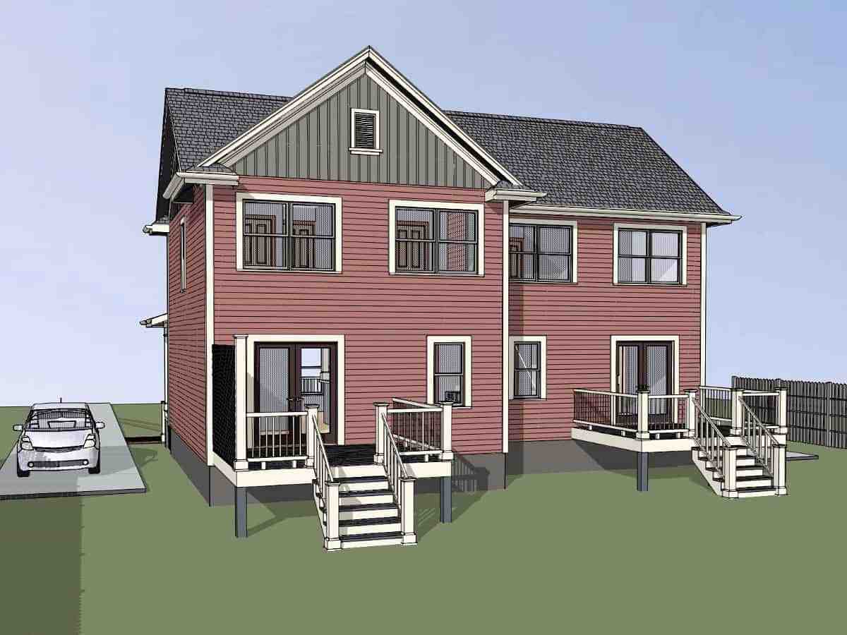 Multi-Family Plan 76610 Picture 1