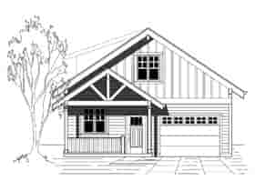 Plan 76830 - 1850 Square Feet