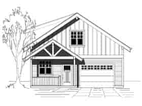 Plan 76834 - 1582 Square Feet