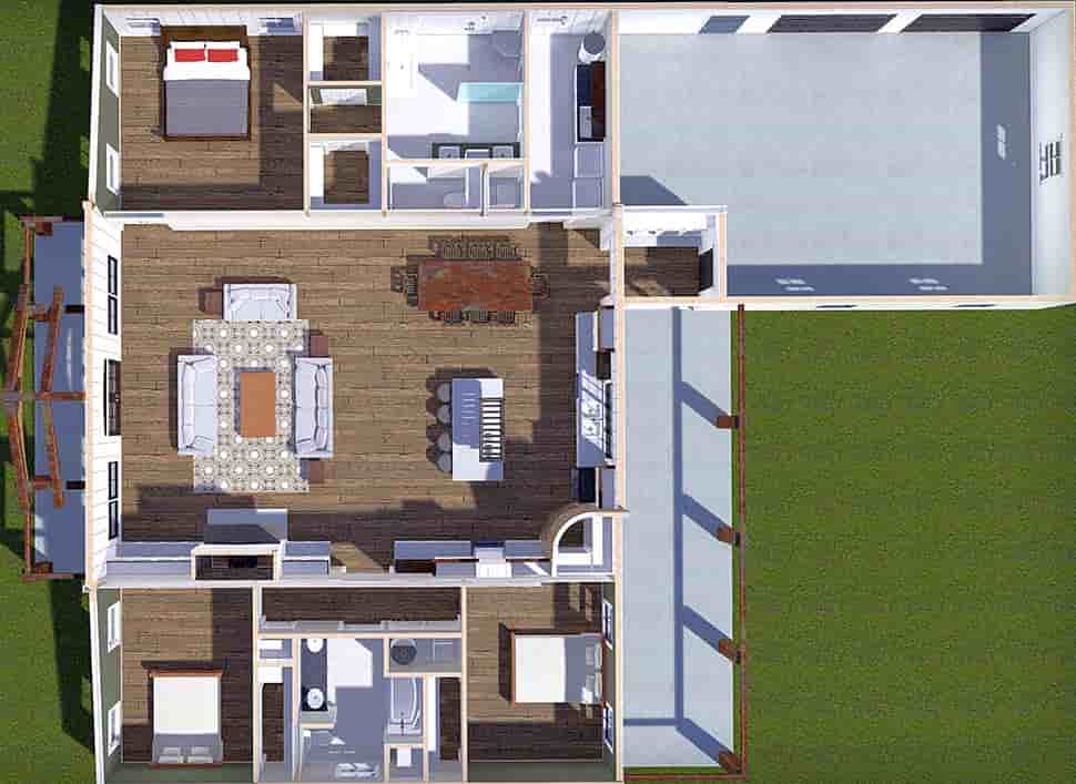 House Plan 77427 Picture 3