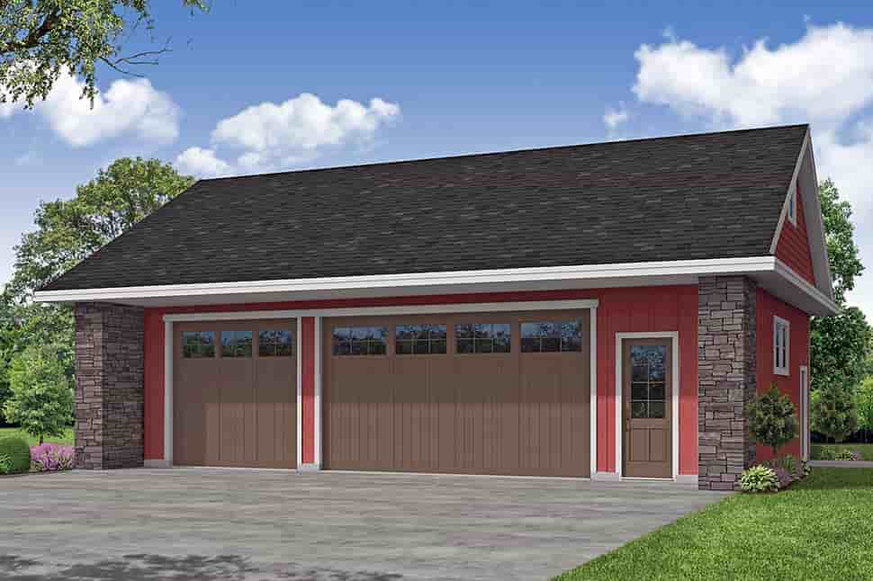 Garage Plan 78430 - 3 Car Garage Picture 3