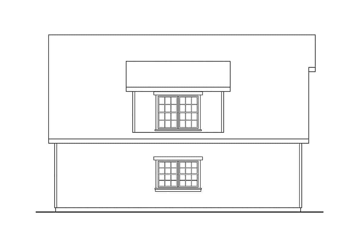 Garage Plan 78434 - 2 Car Garage Apartment Picture 1