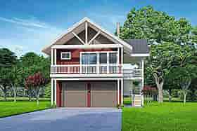 Plan 78446 - 672 Square Feet