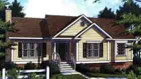 Plan 80119 - 1379 Square Feet