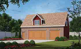 Plan 80438 - 634 Square Feet