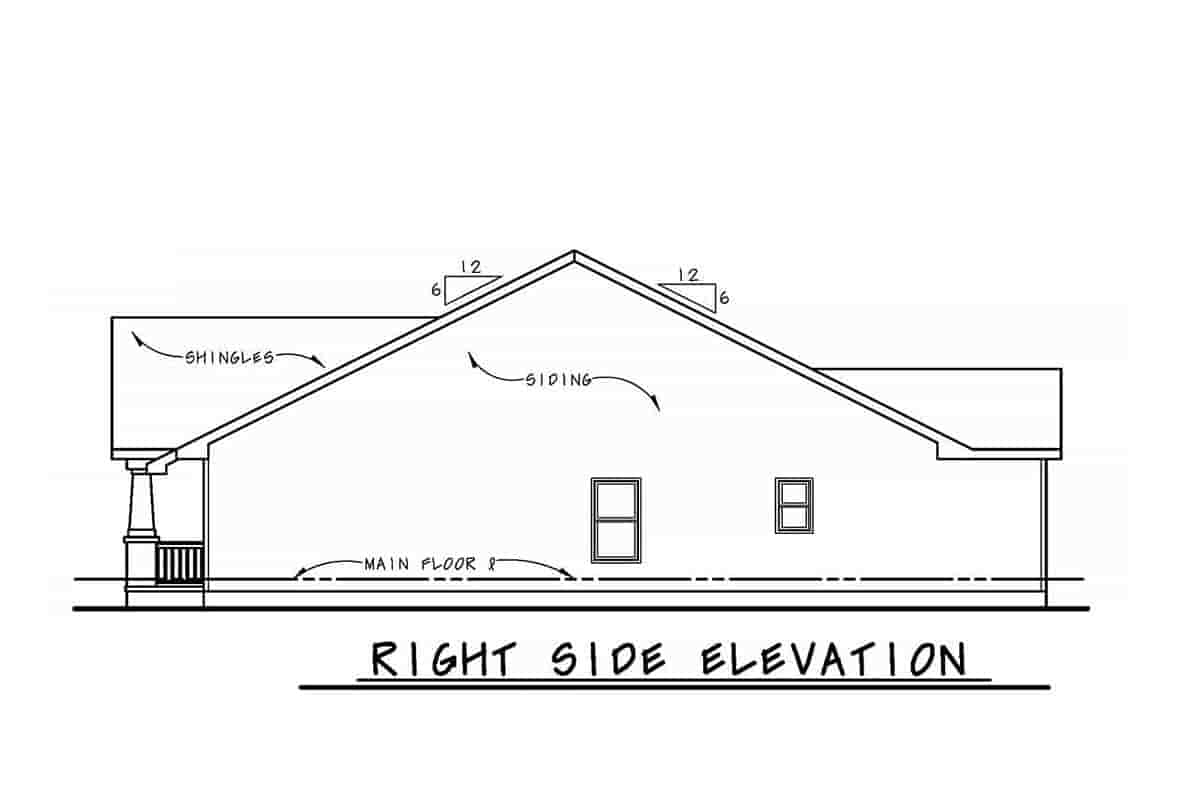 House Plan 80498 Picture 1