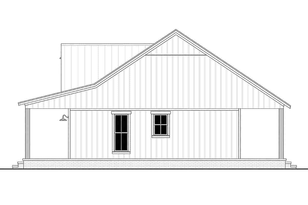 Country, Farmhouse, Traditional House Plan 80849 with 2 Bed, 1 Bath Picture 1