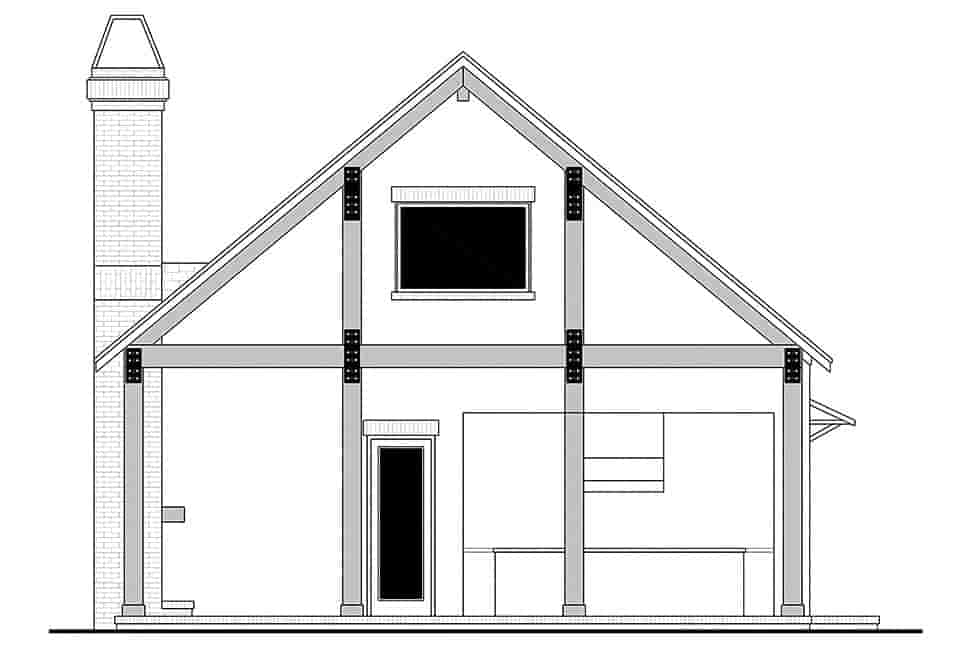 Garage-Living Plan 80886 Picture 3