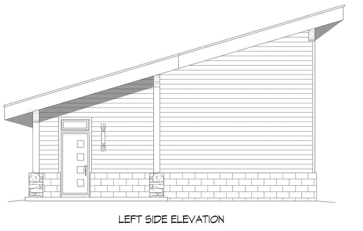 Garage Plan 80924 - 2 Car Garage Picture 2