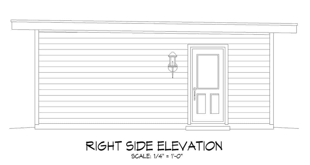 Garage Plan 80938 - 3 Car Garage Picture 1