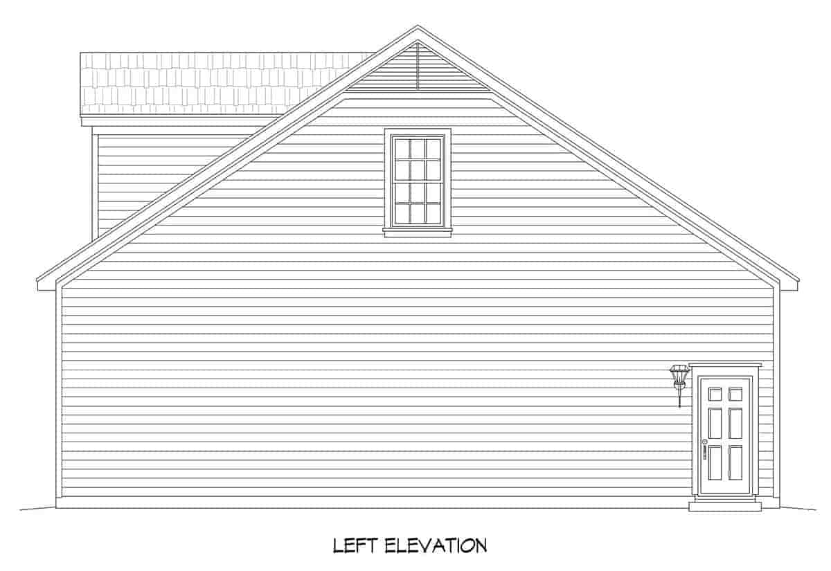 Garage Plan 80948 - 6 Car Garage Picture 2