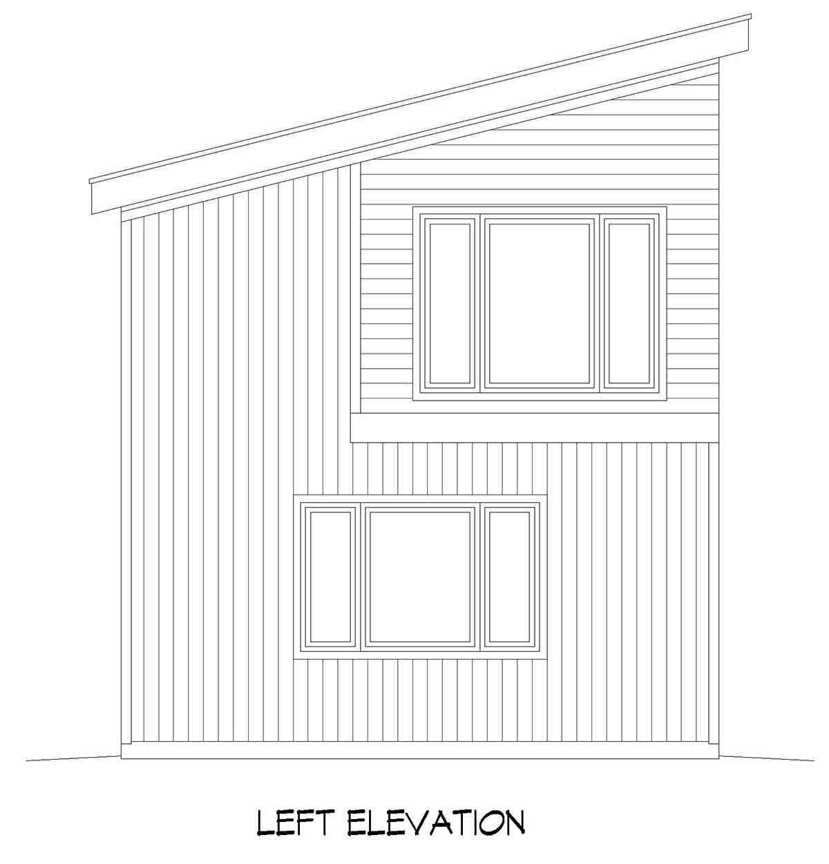 Garage-Living Plan 80949 Picture 2