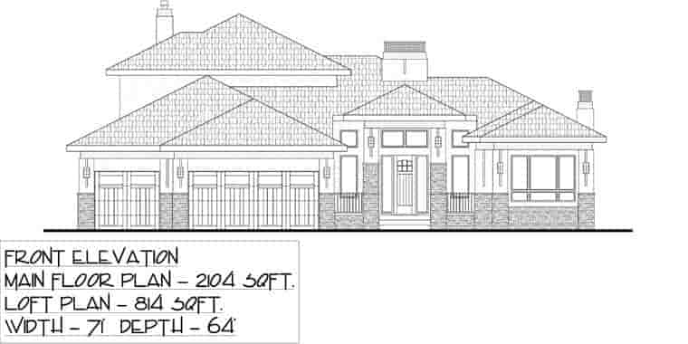 House Plan 81139 Picture 1