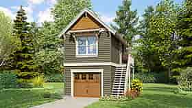 Plan 81372 - 336 Square Feet