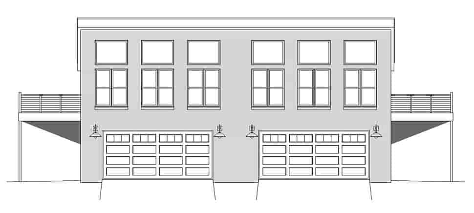 Multi-Family Plan 81568 Picture 3