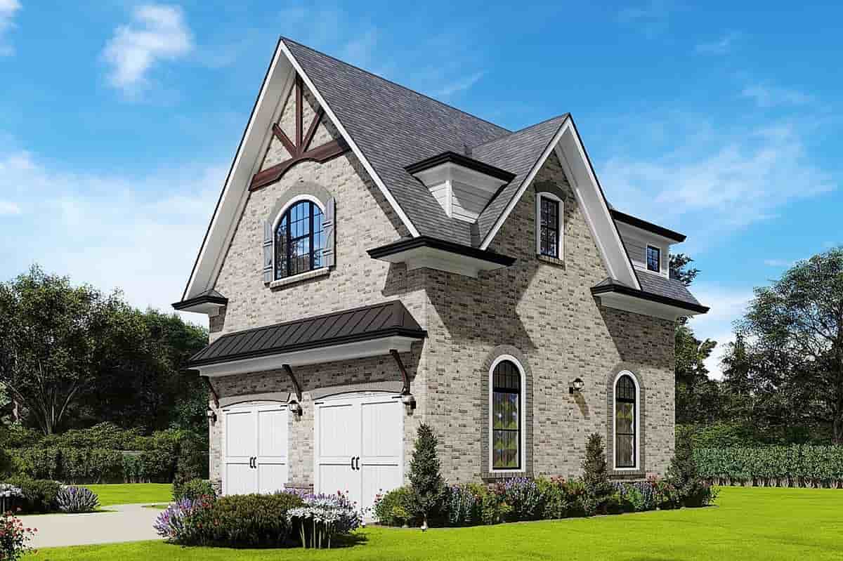 Garage-Living Plan 81644 Picture 1
