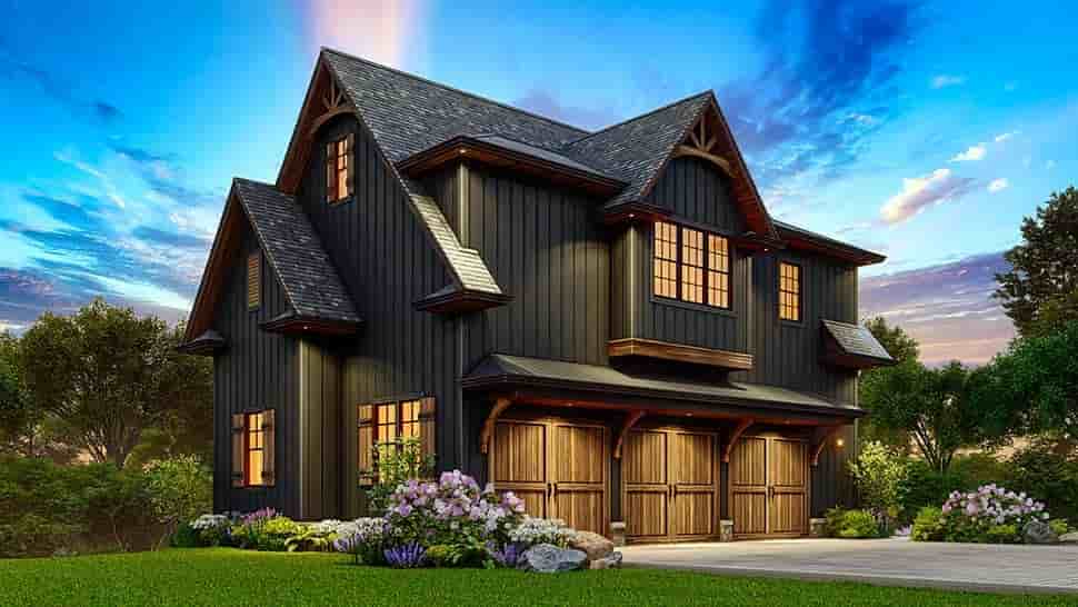 Garage-Living Plan 81673 Picture 7
