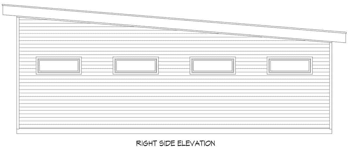 Garage Plan 81727 - 5 Car Garage Picture 1