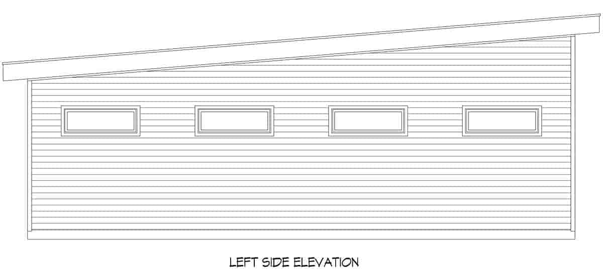 Garage Plan 81727 - 5 Car Garage Picture 2