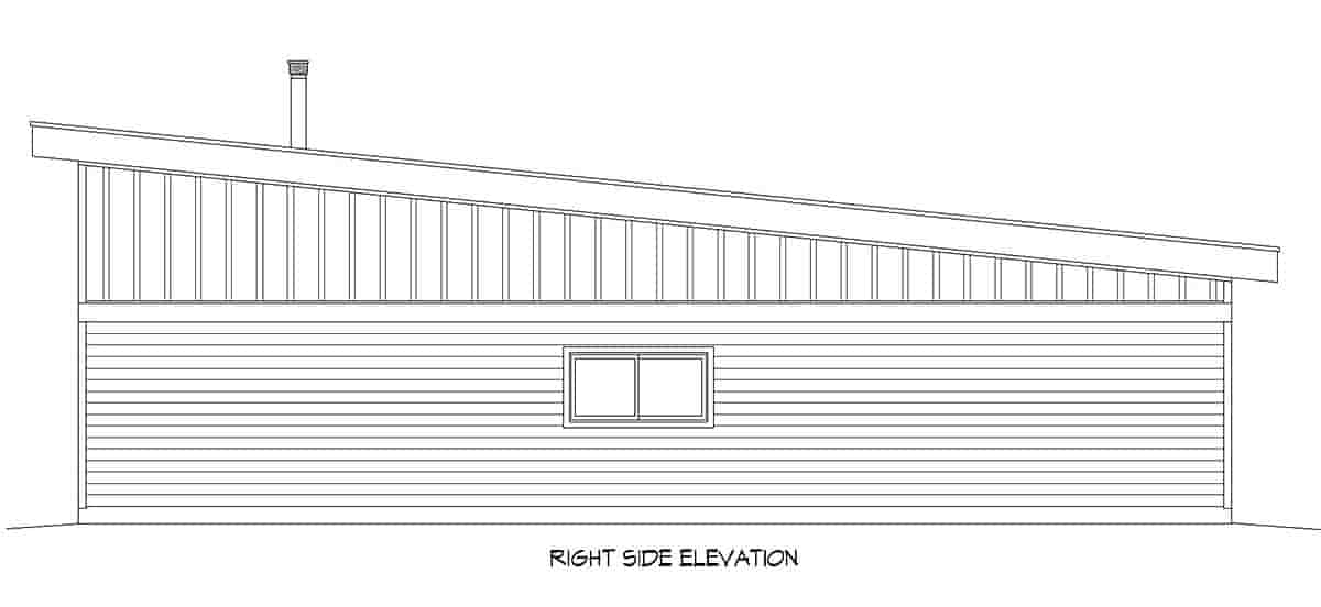 Garage-Living Plan 81744 Picture 1