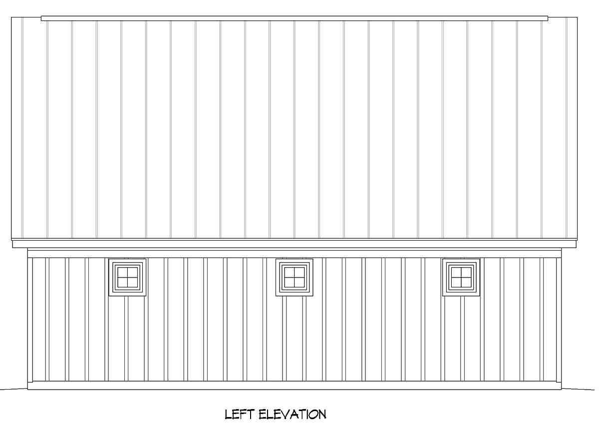 Garage-Living Plan 81748 Picture 2