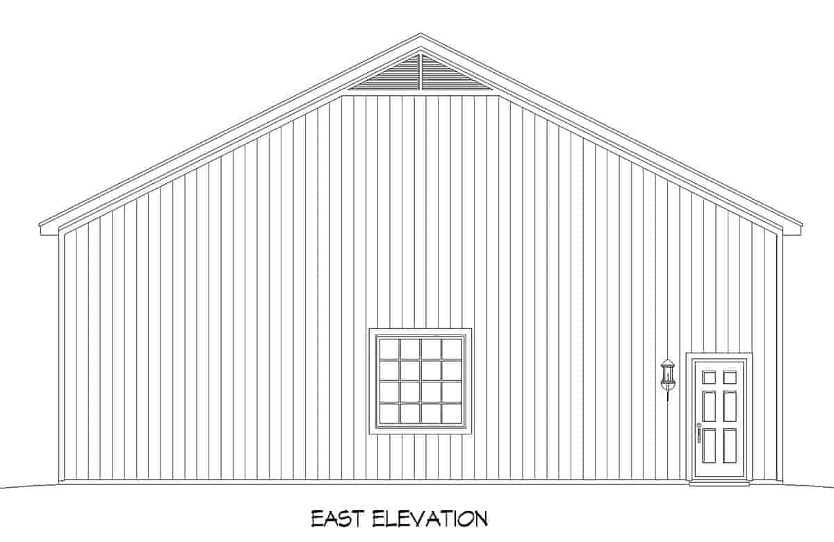 Garage Plan 81791 - 4 Car Garage Picture 2