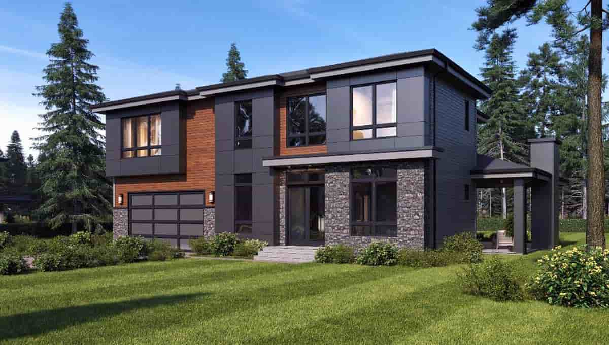 Plan 81935 | 4-5 Bedroom Contemporary House Plan