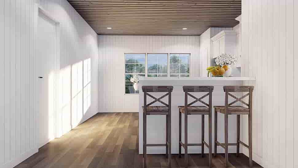 Garage-Living Plan 82751 Picture 12