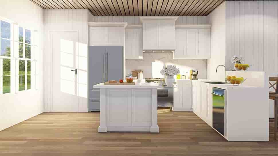 Garage-Living Plan 82751 Picture 13