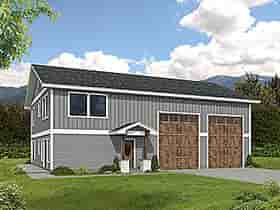 Plan 85155 - 820 Square Feet