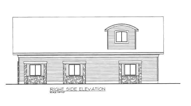 Garage Plan 85384 - 2 Car Garage Apartment Picture 2