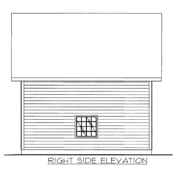 Garage Plan 86589 - 2 Car Garage Picture 1