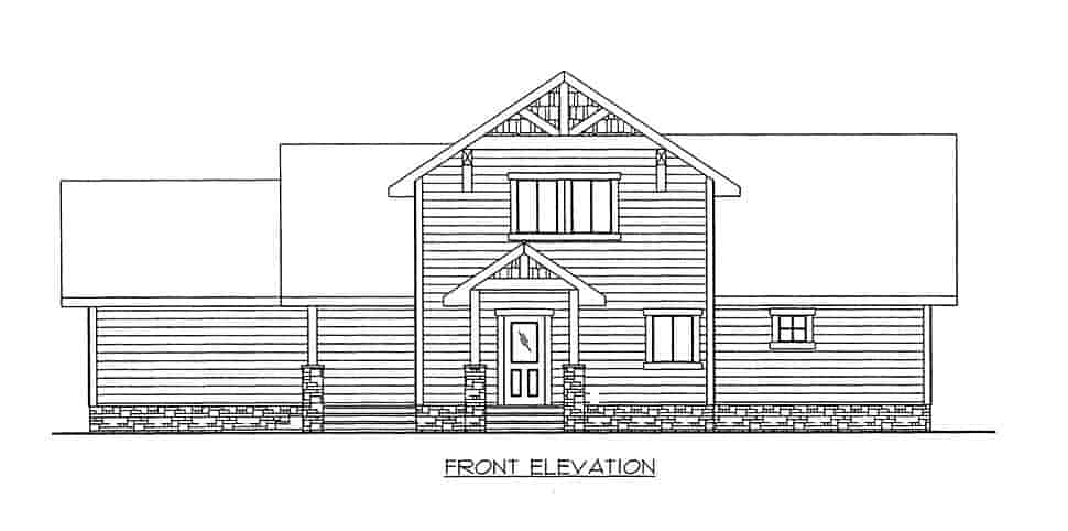 House Plan 86667 Picture 1