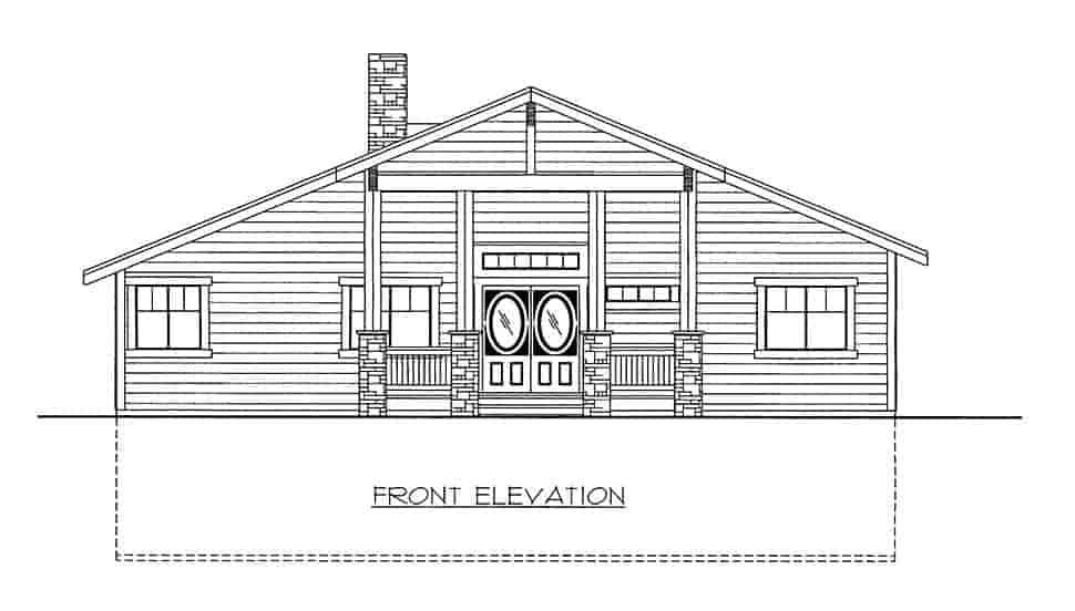 House Plan 86696 Picture 1