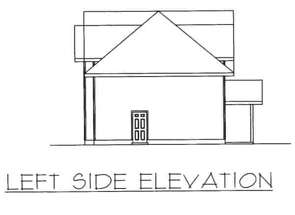 Garage Plan 86869 - 3 Car Garage Picture 1