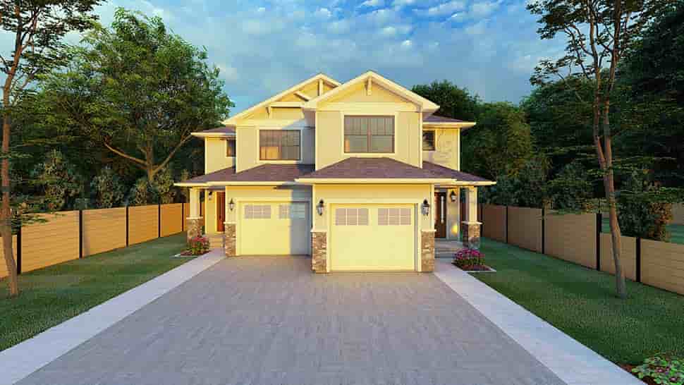 Multi-Family Plan 90811 Picture 4
