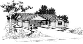 Plan 91341 - 1170 Square Feet