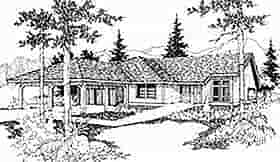 Plan 91342 - 1345 Square Feet