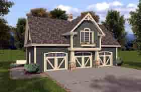 Plan 93473 - 838 Square Feet